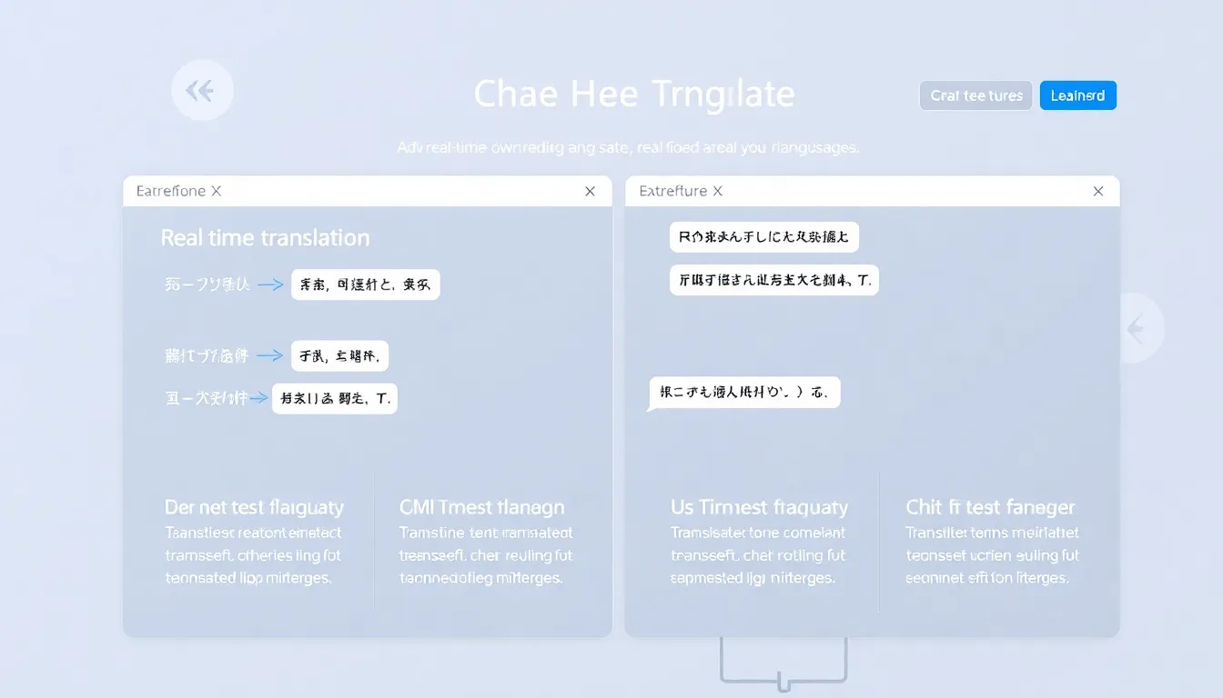提升沟通效率的利器：ChatX实时翻译软件